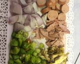 A picture of step 3 of Stir fried rice.
