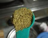 A picture of step 21 of Daal Palak.