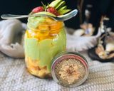 A picture of step 7 of Whosayna’s Fruit Avo Parfait.