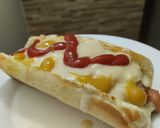 Foto del paso 12 de la receta: Perritos🧀calientes🍍a mi estilo🥯🌭