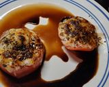 A picture of step 5 of Broiled Caprese.