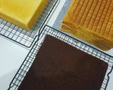 Foto langkah ke 5 dari resep Sponge cake ulang tahun.