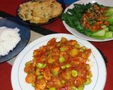 Foto langkah ke 5 dari resep Sambel Udang Pete Kentang.