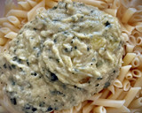 Foto del paso 4 de la receta: Pasta con salsa de calabacín y tofu picante