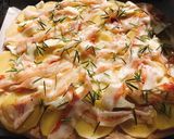 Foto del passaggio 2 della ricetta Focaccia con patate e guanciale