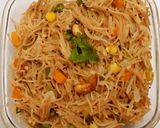 A picture of step 2 of Vermicelli Upma.Southindian breakfast.