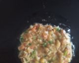 A picture of step 4 of Leftover Chicken cutlet omelette sandwich.