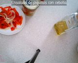 Foto del paso 6 de la receta: Ensalada de Pimientos Piquillo y Cebolla