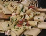 Mezzi paccheri con arogosta al nero di seppia recipe step 3 photo