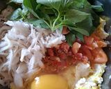 Foto langkah ke 3 dari resep Pepes Tahu Jamur.