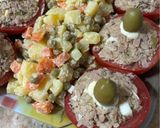 Foto del paso 5 de la receta: Tomates rellenos con atún