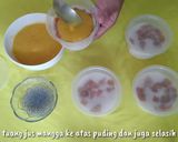 Foto langkah ke 5 dari resep Puding susu mangga.