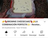 Foto del paso 12 de la receta: Brownie Cheesecake 🍫🧀