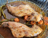 Foto del paso 12 de la receta: Conejo en salsa con champiñones.... rico y fácil