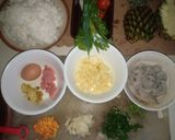 Foto langkah ke 1 dari resep Nasi Goreng Nanas ala Thailand.