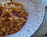 Foto del paso 8 de la receta: Arroz meloso de sepia y sobrasada