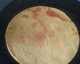 A picture of step 3 of Methi khakra.