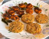 A picture of step 13 of Seafood Platter – Mom Special ❤️(Prawns Curry, Fish Cutlet, Fish Fry & Steamed Basmati Rice).