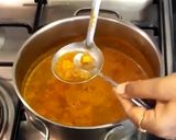 A picture of step 9 of Red Lentil Soup.