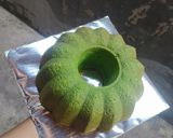 Foto langkah ke 11 dari resep Bolu Pandan Santan Oven Tangkring.