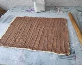 A picture of step 8 of Cinnamon rolls.