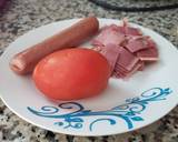 Egg with turkey bacon and sausage recipe step 1 photo