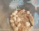 A picture of step 3 of Roasted chiwda.