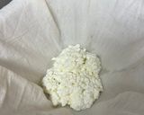 A picture of step 6 of Chenna Cheese 🧀.