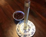A picture of step 2 of California Farm Cranberry Rum Cake.