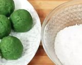 A picture of step 2 of Betel leaves / paan ladoo (prashadi recipe).