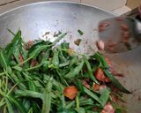 Foto langkah ke 3 dari resep Mie kangkung Terasi/belacan.