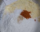 A picture of step 1 of Ribbon Pakodas.