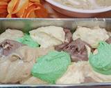 Marmer butter cake 3 telur langkah memasak 6 foto