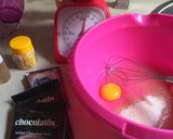 Foto langkah ke 1 dari resep Bolu kukus chocolatos no mixer no oven.