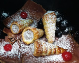 Foto del paso 6 de la receta: Cañoncitos de masa de hojaldre, rellenos con dulce de leche
