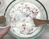 A picture of step 2 of Fruit Raita.