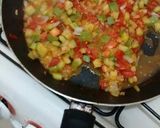 Foto del paso 4 de la receta: Fajitas de pollo encebollado con calabazas a la mexicana