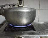 A picture of step 5 of Rajma Masala.