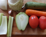 Foto del paso 1 de la receta: Sopa de verduras dietética