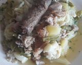 Sopas mallorquinas - rakott zöldséges- spanyolos ételek magyarul recept fázis 19 fotója