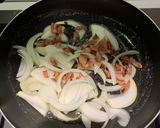 Foto del paso 1 de la receta: Cinta con salsa de camarón y portobello