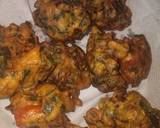 Raddish leaves pakoda recipe step 3 photo