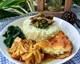 Foto langkah ke 4 dari resep Nasi Padang.