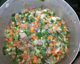 A picture of step 2 of Fried Rice.