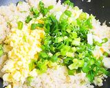 A picture of step 8 of Cauliflower Fried Rice.