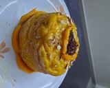 A picture of step 4 of Mango cake.