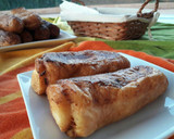 Foto del paso 11 de la receta: Ximets (Bocadillitos rebozados fritos con pisto)