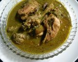 A picture of step 5 of Green Chicken Curry with Nigella seeds.