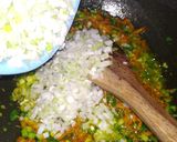 A picture of step 4 of Raw Turmeric Sabzi.