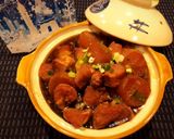 A picture of step 10 of Braised Pork with Daikon Radish.